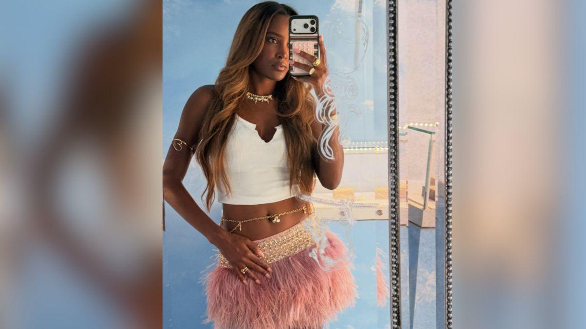 image of Ciara Miller is prepping for 'DWTS.' 