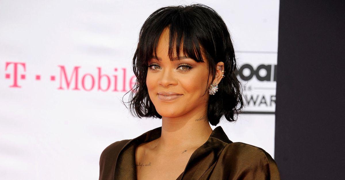 image of Rihanna kept it low-key while grocery shopping at Whole Foods in Los Angeles.