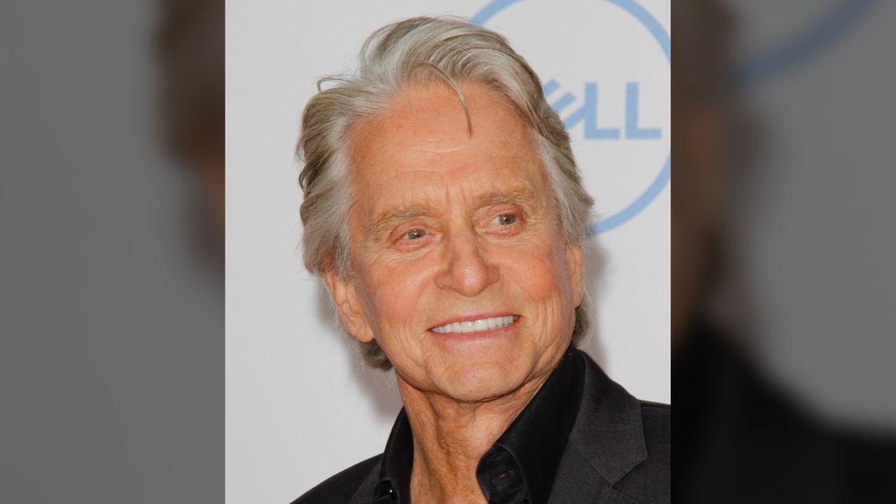 image of Michael Douglas made sure not to advocate for the approach today.