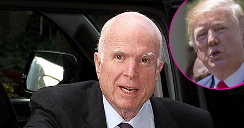 John mccain wants mike pence to attend funeral instead of donald trump