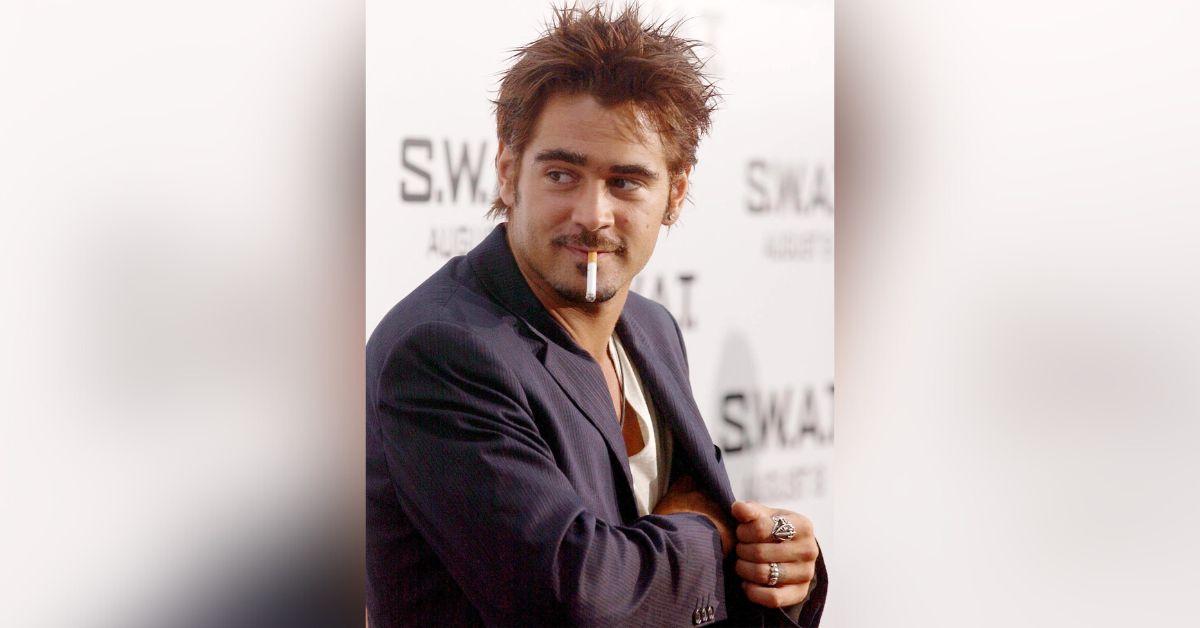image of Colin Farrell recently revealed that he's 'thankful' to have never had a gambling problem.