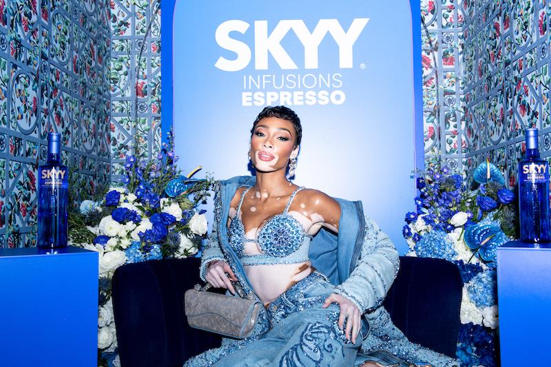 skyy vodka x winnie harlow