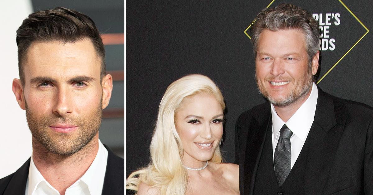 adam levine no idea ex the voice costars blake shelton gwen stefani tied the knot ok