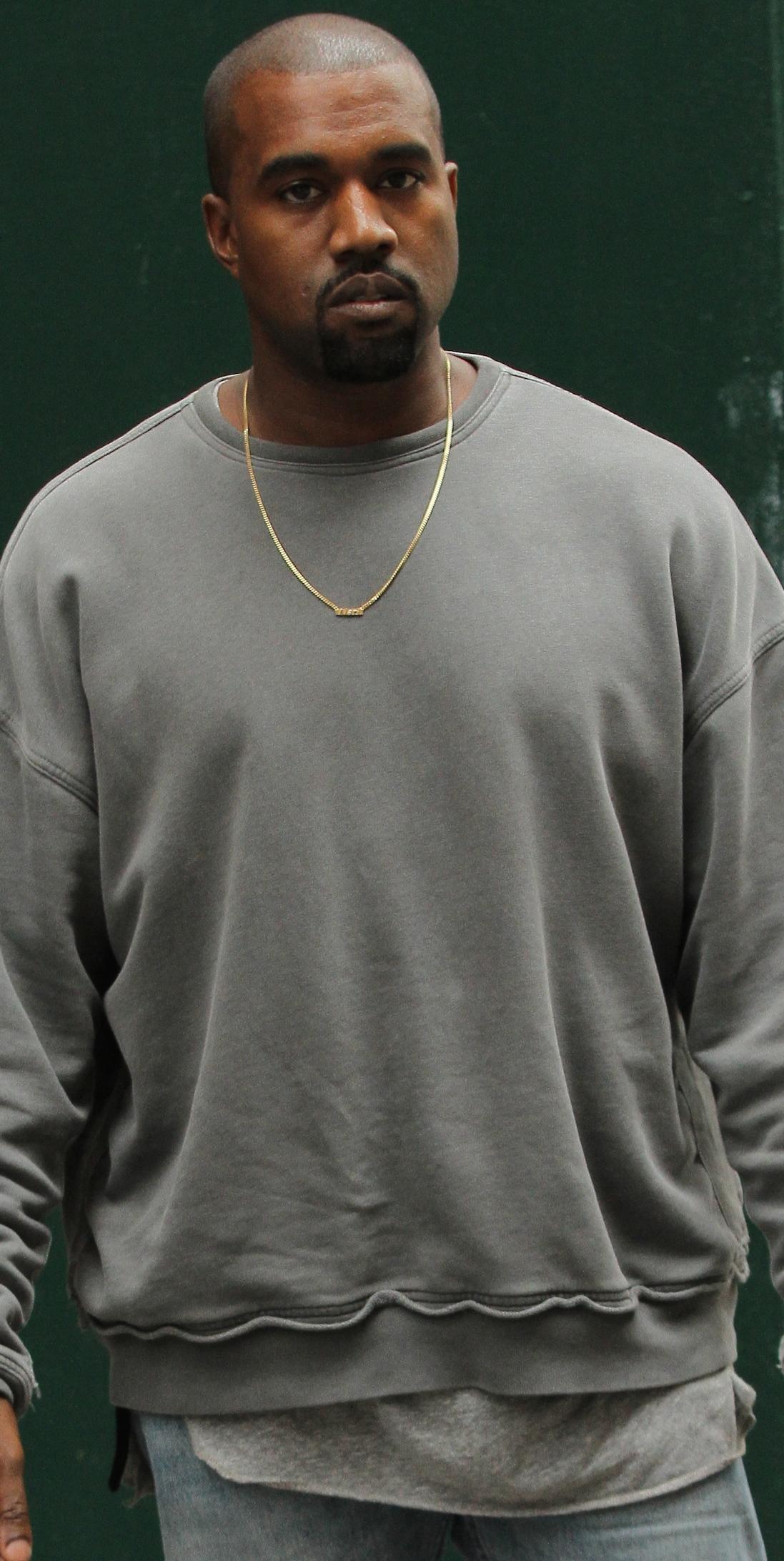 Kanye West: Snakeskin Backpack in NYC: Photo 2596229, Kanye West Photos