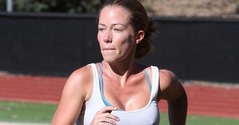 Kendra Wilkinson Playing Soccer