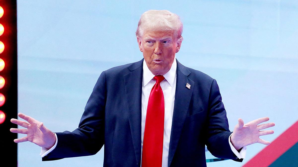 image of Donald Trump was shot at in 2024.