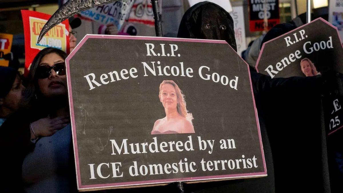 Photo of Kristi Noem called the fatal shootings results of 'domestic terrorism.'