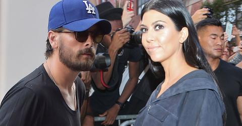 Kourtney kardashian leave scott disick broke