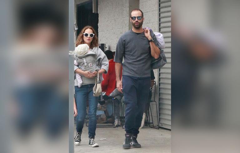 Natalie Portman Has Her Hands Full With Daughter Amalia & Son Aleph!