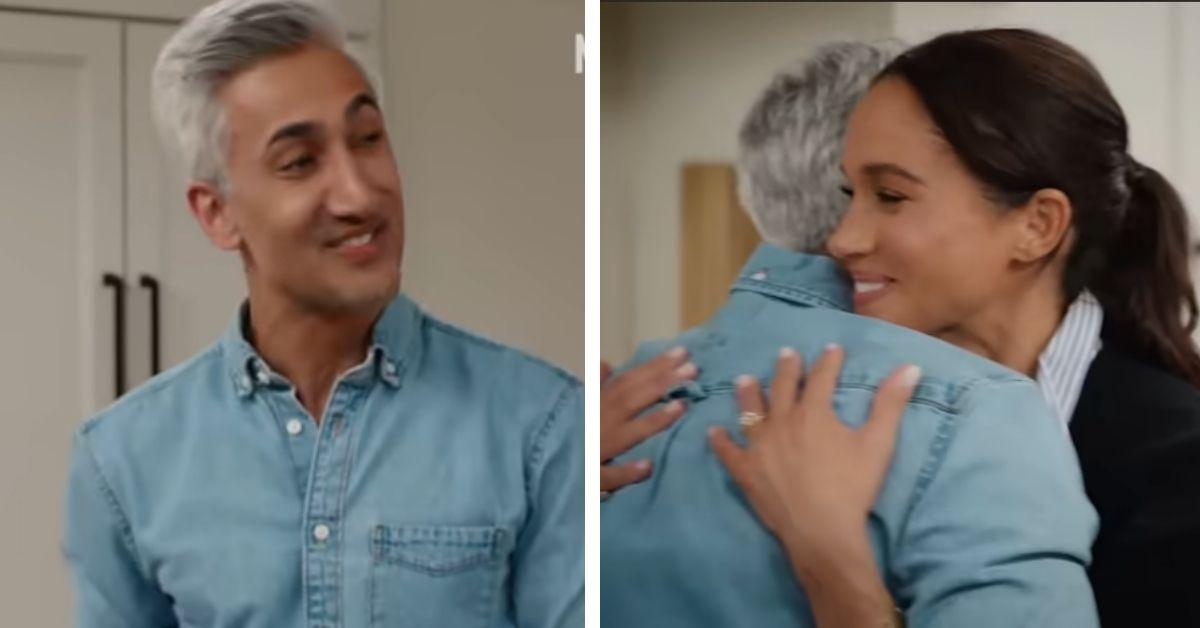 image of 'Queer Eye' star Tan France appeared on the Netflix show in Episode 3.