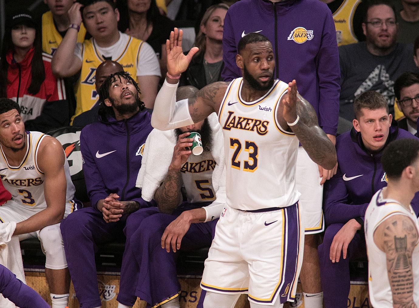 lebron james lakers