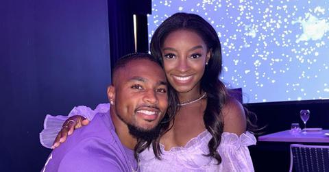 unbothered simone biles jonathan owens brush off backlash