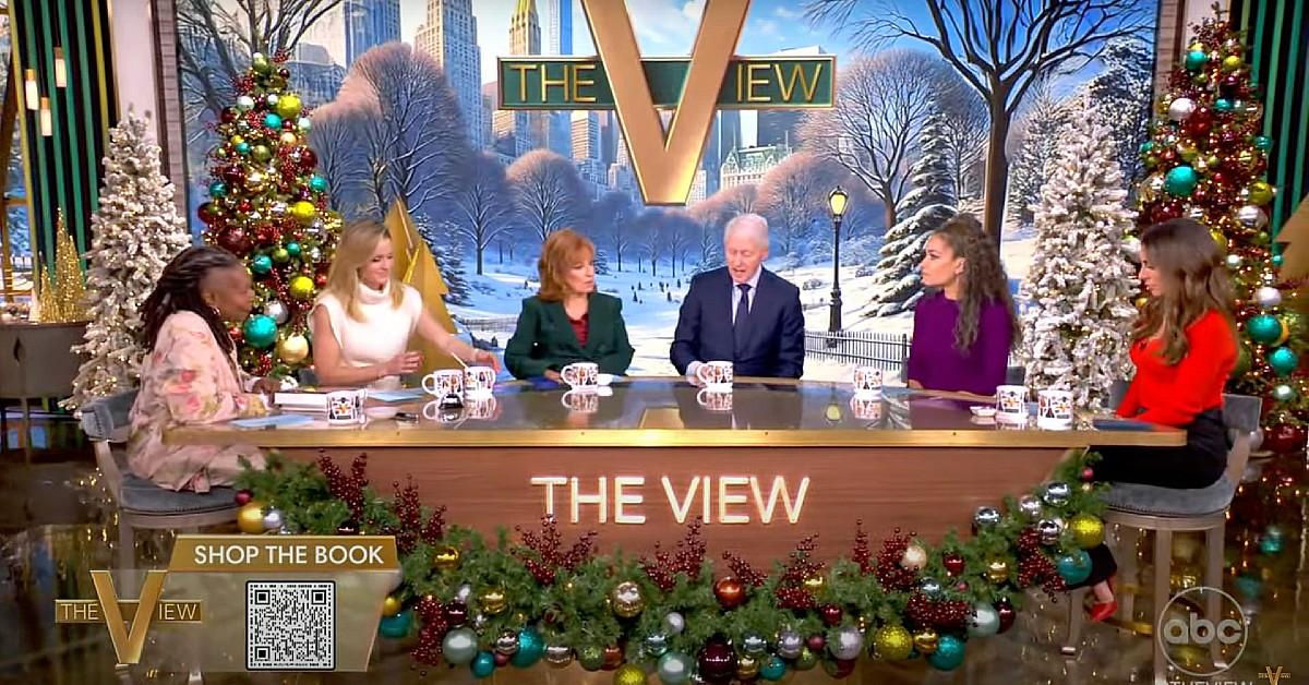 bill clinton willing talk joe biden pardon hillary the view