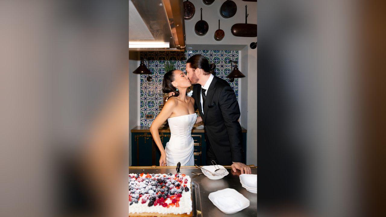 image of The pair pulled off their wedding in three months.