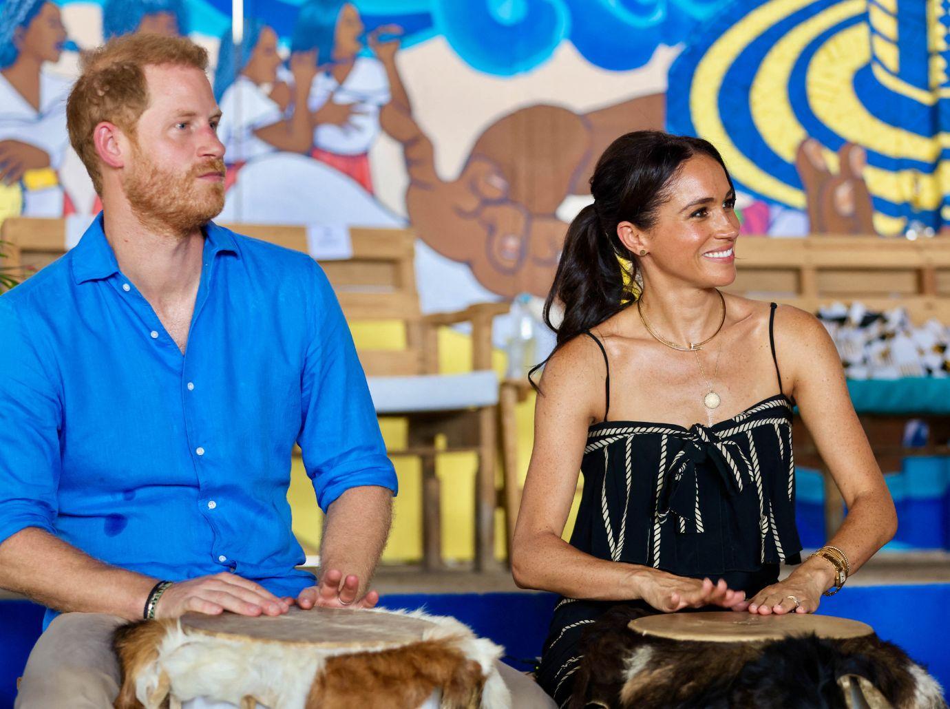 Phot of Prince Harry and Meghan Markle