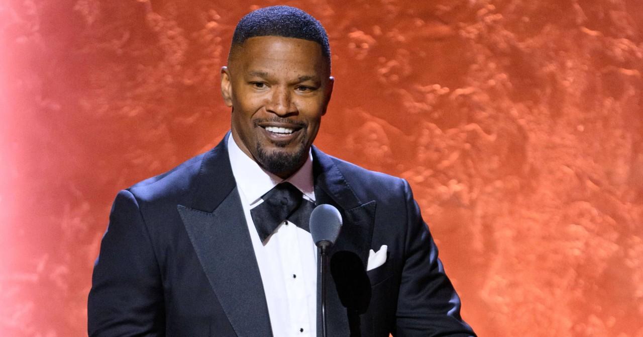 Photo of Jamie Foxx. 