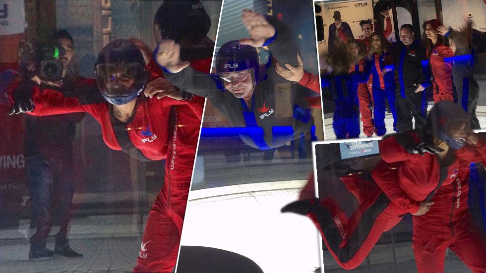 Teresa Giudice Prison Release Indoor Skydiving