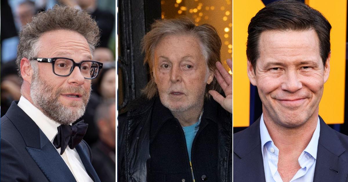 Seth Rogen and Ike Barinholtz Reveal Photo Proof of the Night They Got High With Paul McCartney