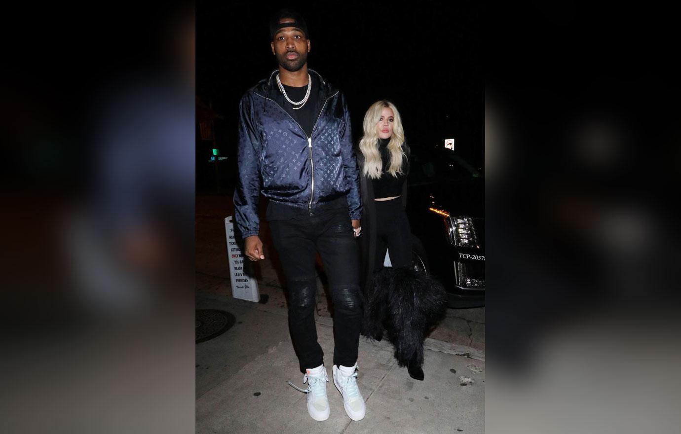 Khloe Kardashian And Tristan Thompson Filming 'KUWTK'