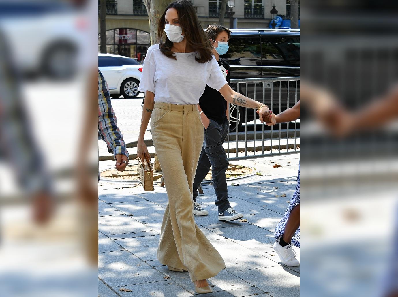 Angelina Jolie Street Style, Angelina Jolie fashion style