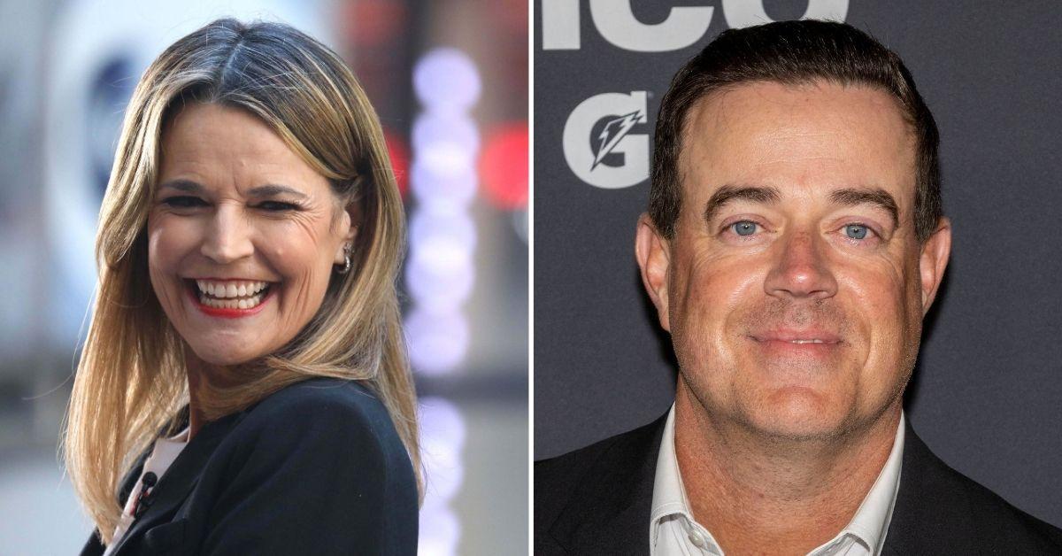 image of Carson Daly and Savannah Guthrie recalled a few embarrassing moments from the show.