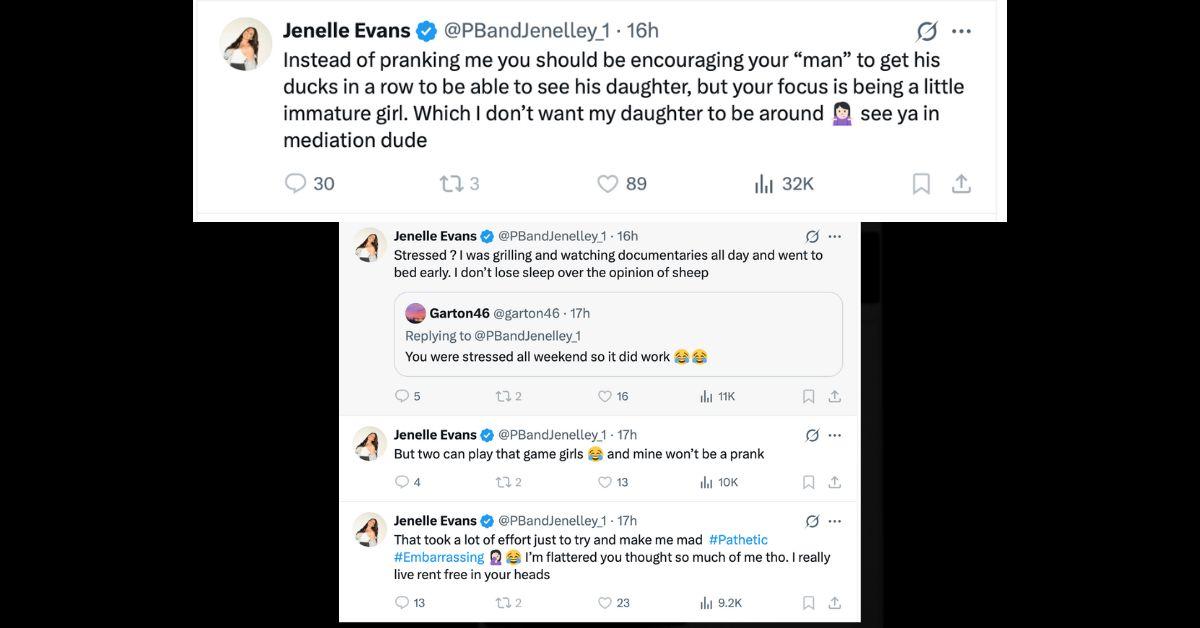 Photo of Jenelle Evans' posts on X