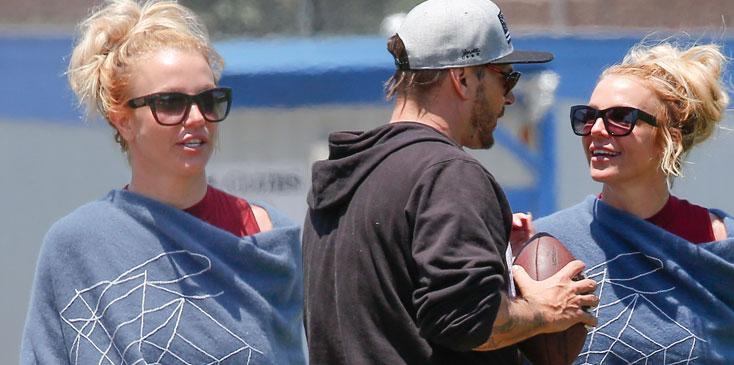 Britney Spears Kevin Federline Laugh Smile Date Day