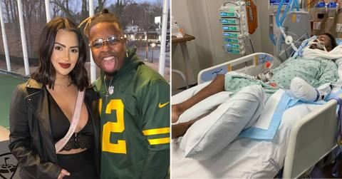 Composite photo of Nilsa Prowant and Kirk Medas