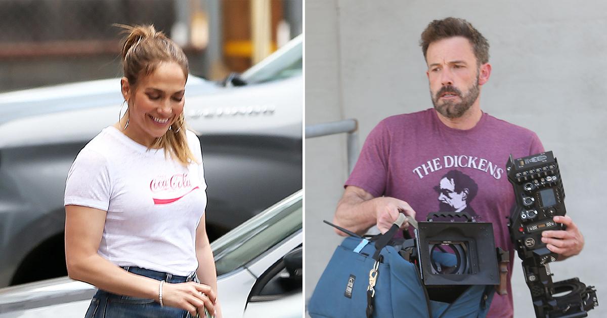 jennifer lopez beverly hills ben affleck picks up son samuel santa monica pp