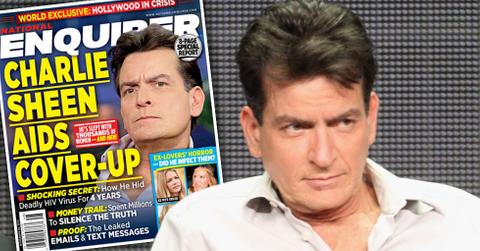 Charlie sheen hiv postive leaving US