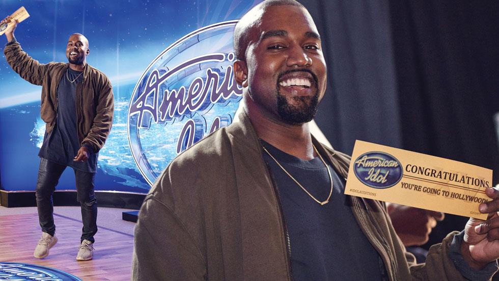 Kanye west american idol audition kim kardashian real fake 05