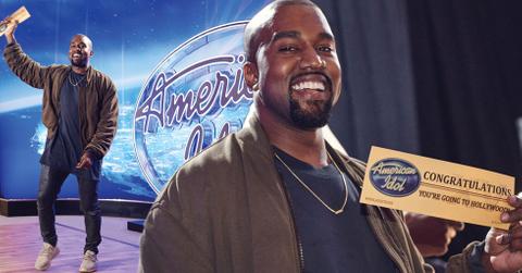 Kanye west american idol audition kim kardashian real fake 05
