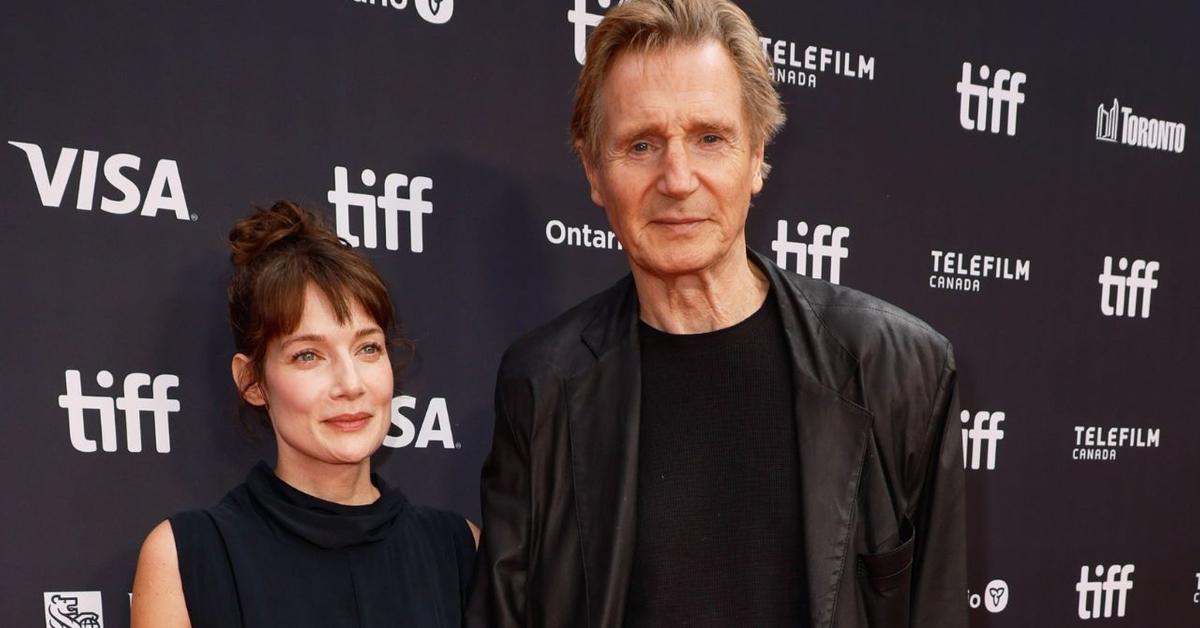 Liam Neeson, 74, Holds Hands With Younger Costar at Toronto Film Festival: Photos