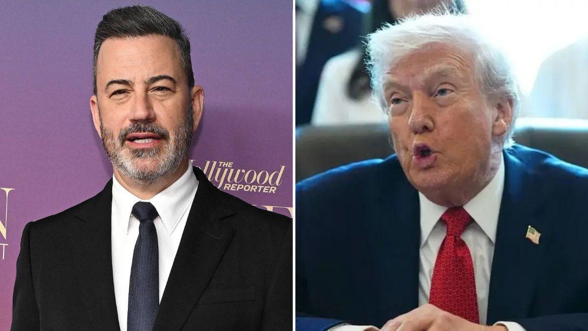 Photo of Jimmy Kimmel and Donald Trump