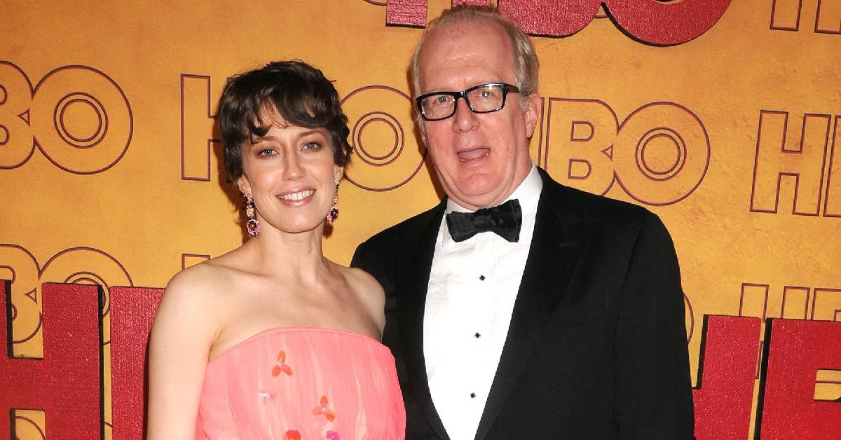 white lotus carrie coon backlash husband tracy letts crushes