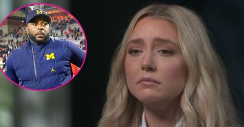 composite photo of sherrone moore and paige shiver