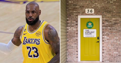 the lebron james family foundation sherwin williams paint color major glow up