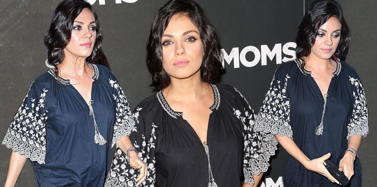 mila kunis pregnant bad moms