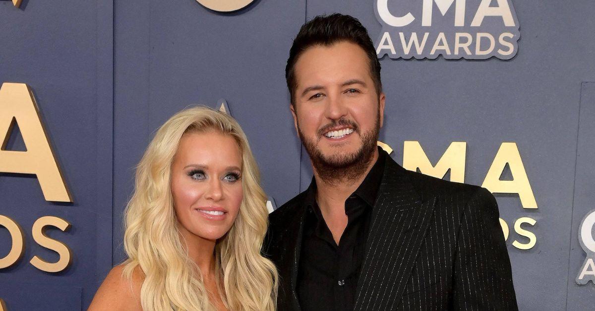image of Luke Bryan and his wife, Caroline, later raised Kelly’s three children after her husband died.