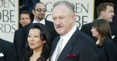 Photo of Gene Hackman and Betsy Arakawa
