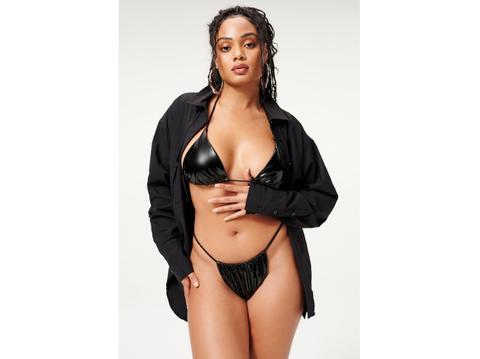 khloe kardashian good body good american model latex suit collection shop