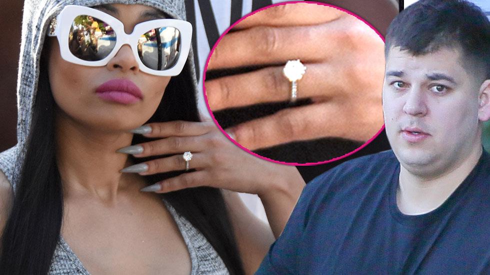 blac chyna engaged rob kardashian