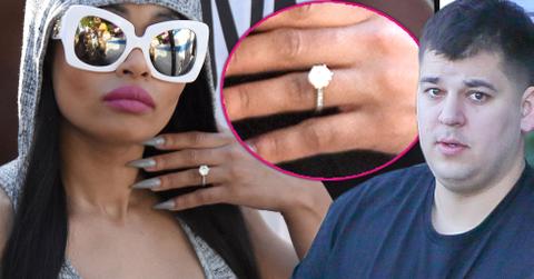 blac chyna engaged rob kardashian