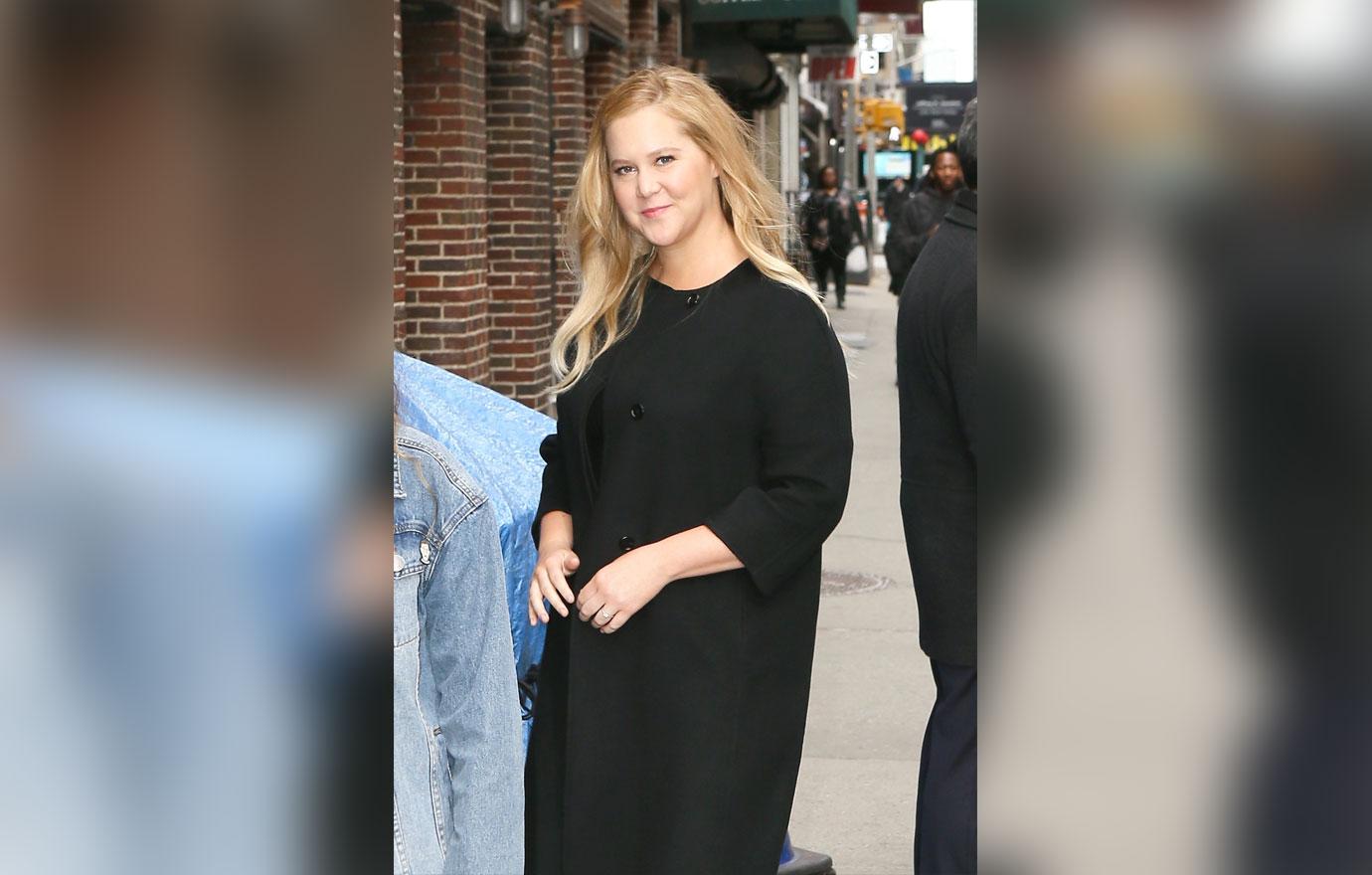 Amy Schumer makes an appearance on the Late Show with Stephen Colbert