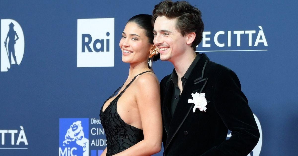 image of The reality star and her boyfriend, Timothée Chalamet, recently reunited in Saint-Tropez.