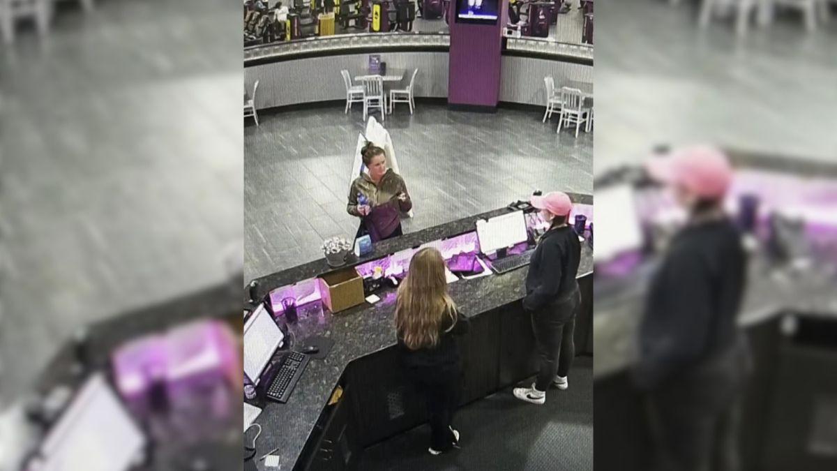 Image of Elena Katherine Moore was last seen walking into a wooded area behind Lowe's Home Improvement.