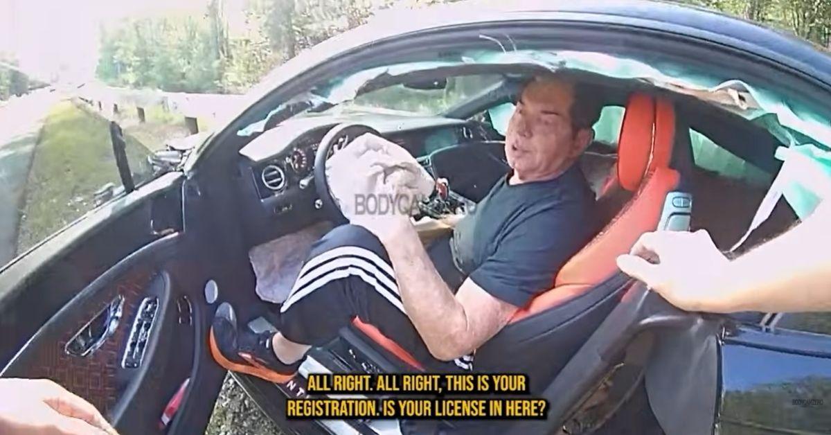 image of Vince McMahon was involved in a high-speed crash in Connecticut.