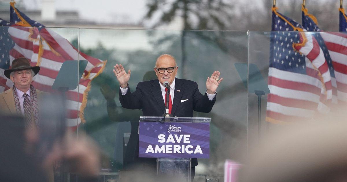 photo of Rudy Giuliani was ordered to pay an undisclosed amount of money to the two plaintiffs