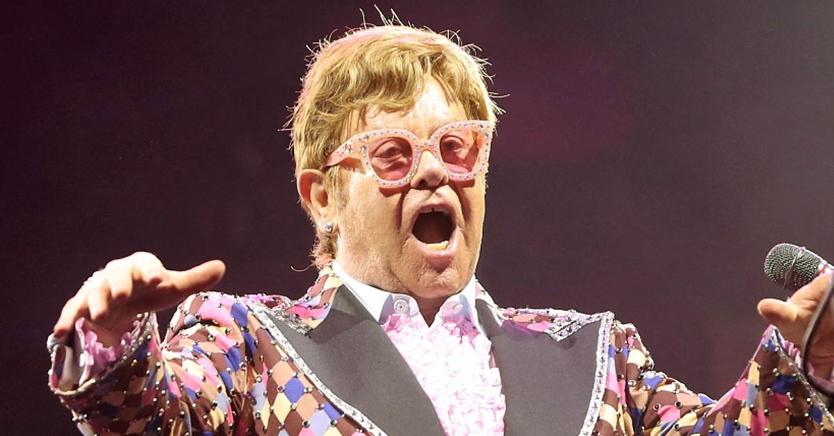 elton john accused peeing plastic bottle shoe shop france