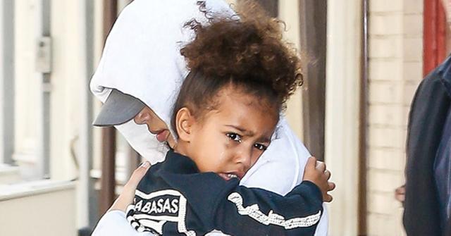 Family Tragedy! North West Is Spotted CRYING As Kim Kardashian Leaves ...